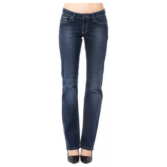 Ungaro Fever Blue Cotton Women Jeans Ungaro Fever