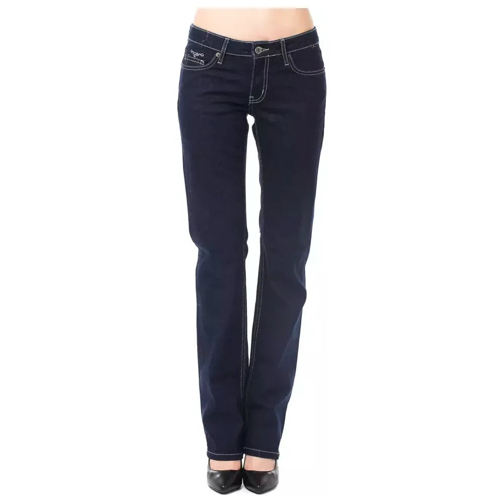 Ungaro Fever Blue Cotton Women Jeans Ungaro Fever