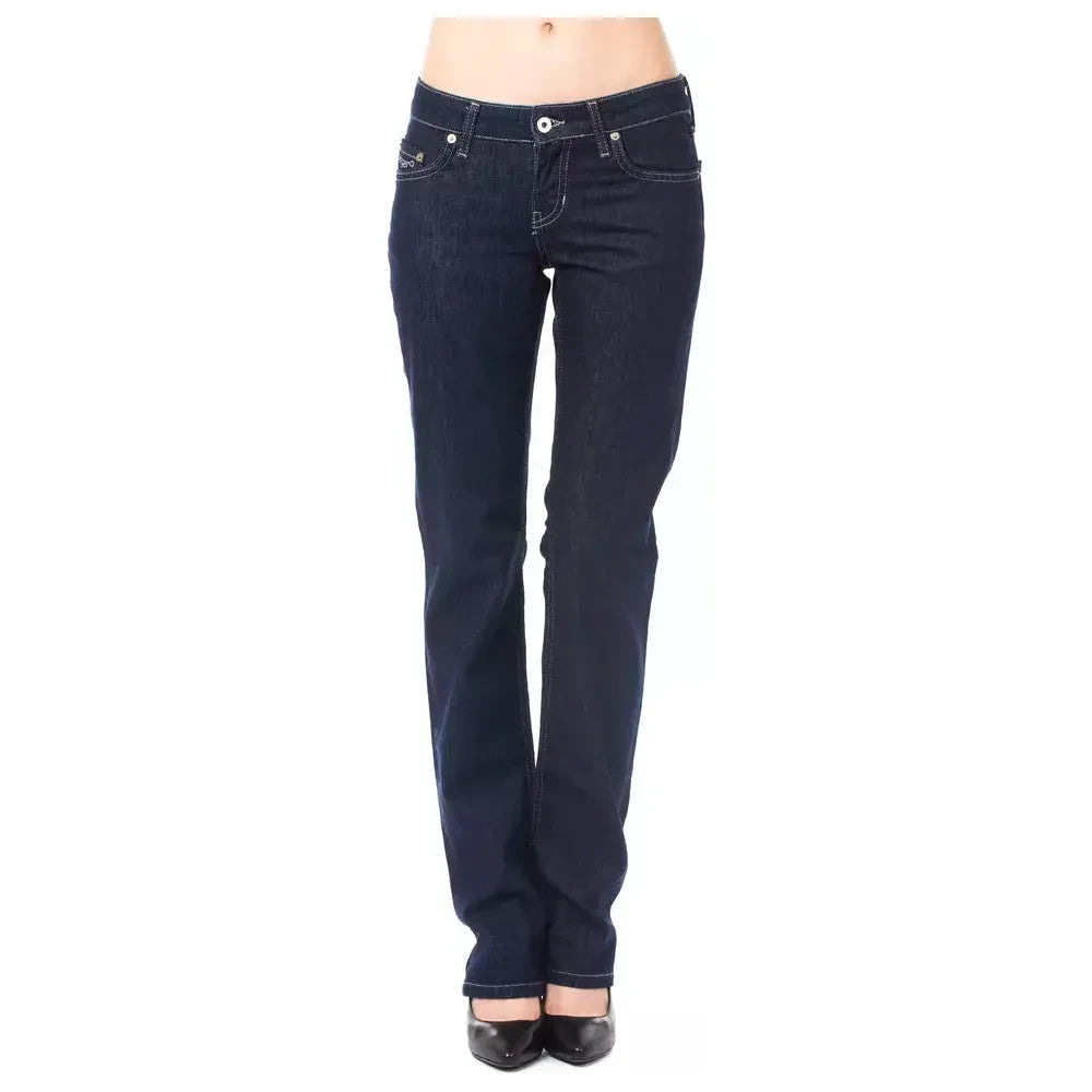 Ungaro Fever Blue Cotton Women Jeans Ungaro Fever