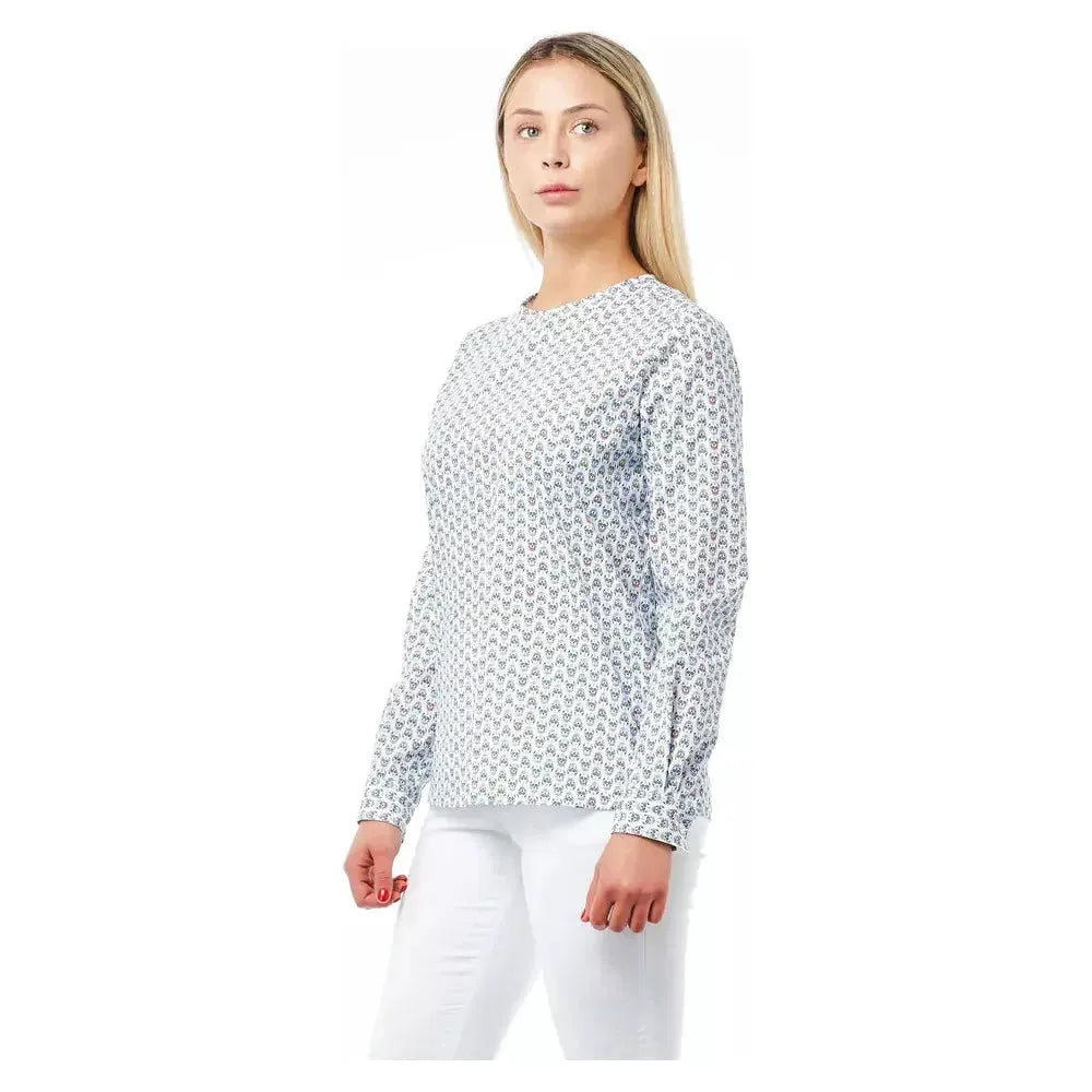 Bagutta White Cotton Women Shirt Bagutta