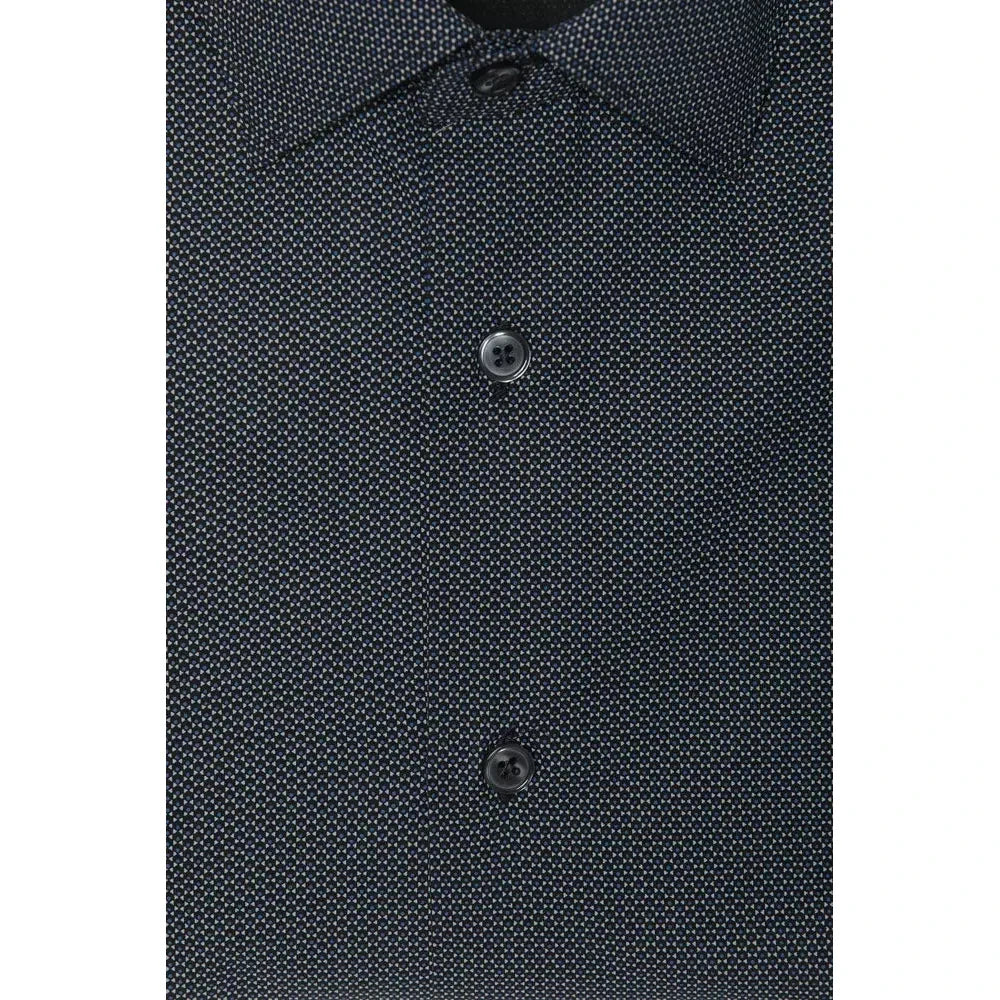 Robert Friedman Black Cotton Men Shirt Robert Friedman