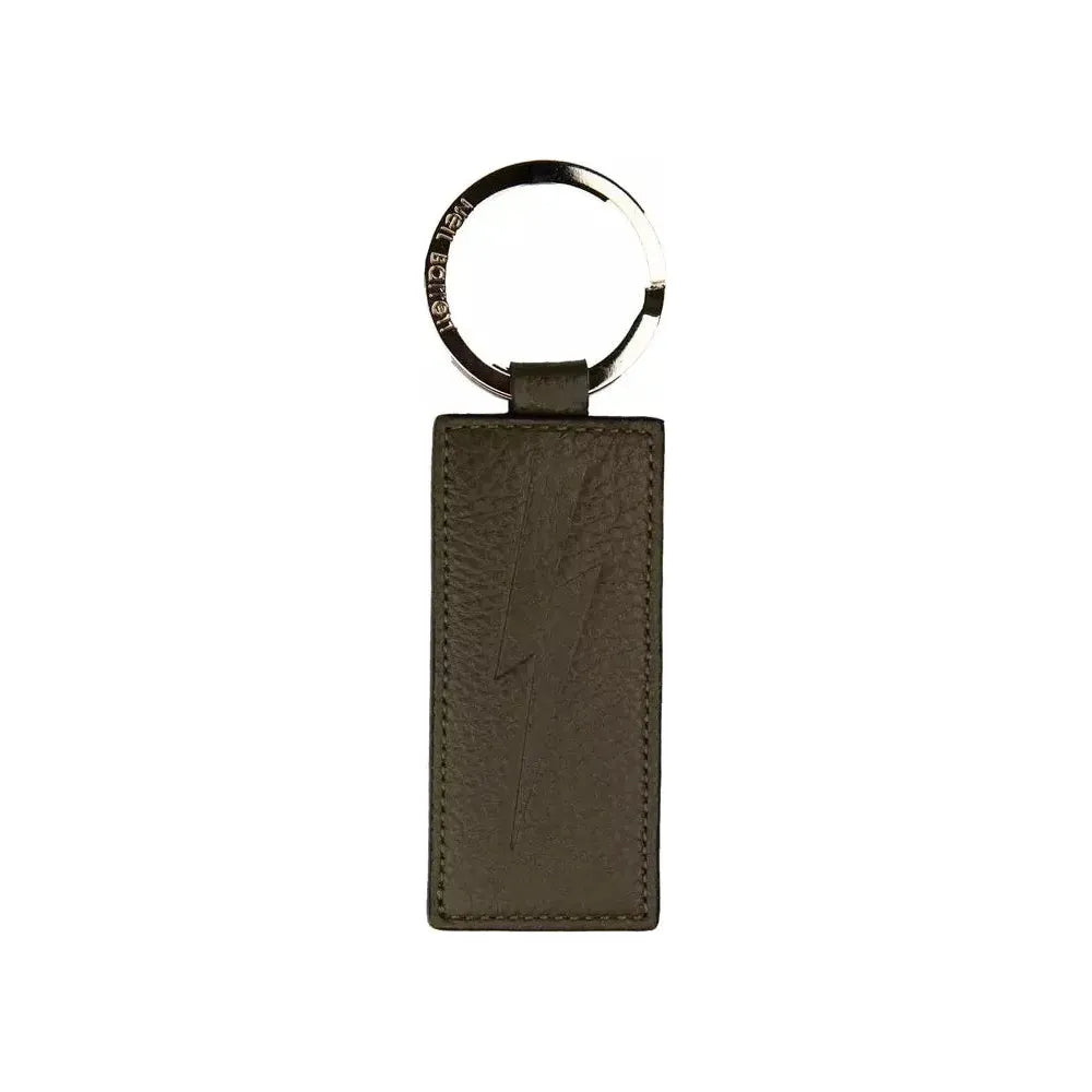 Neil Barrett Green Leather Men Keychain 1728,67345744032,Accessories,Bicolor,Jewelry,Keychains - Other Accessories - Accessories,Men,Men - Jewelry,Neil Barrett,New with tags,Other - Men - Jewelry,Other Accessories - Accessories