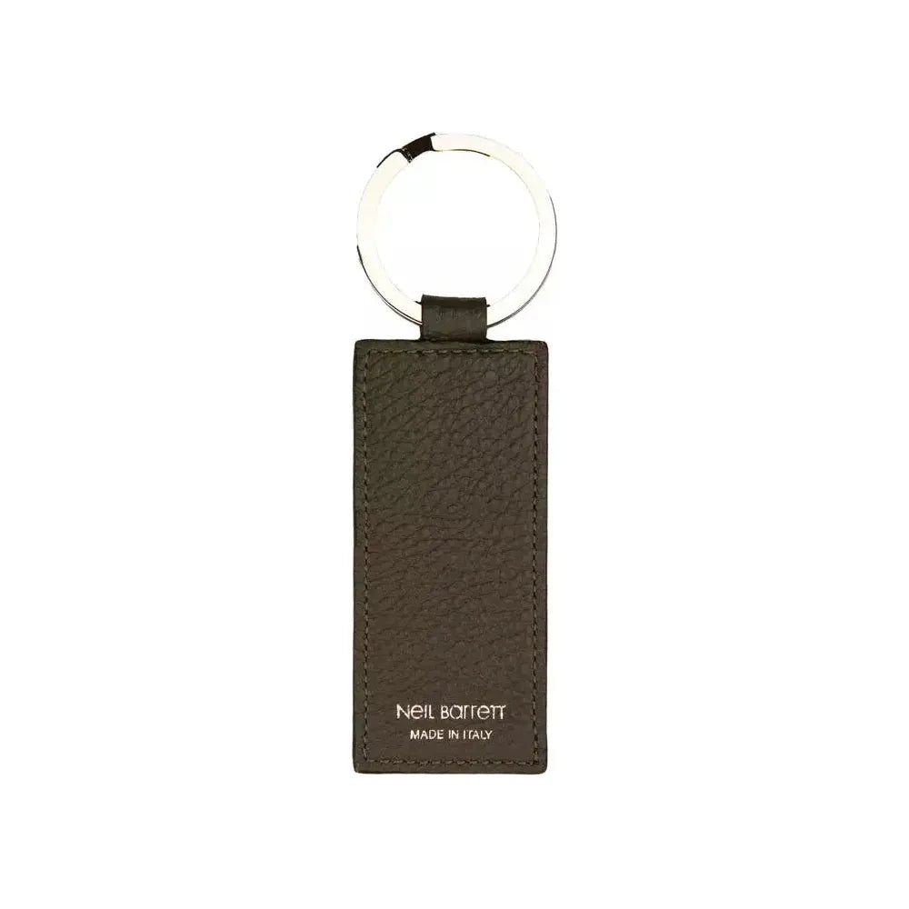 Neil Barrett Green Leather Men Keychain 1728,67345744032,Accessories,Bicolor,Jewelry,Keychains - Other Accessories - Accessories,Men,Men - Jewelry,Neil Barrett,New with tags,Other - Men - Jewelry,Other Accessories - Accessories