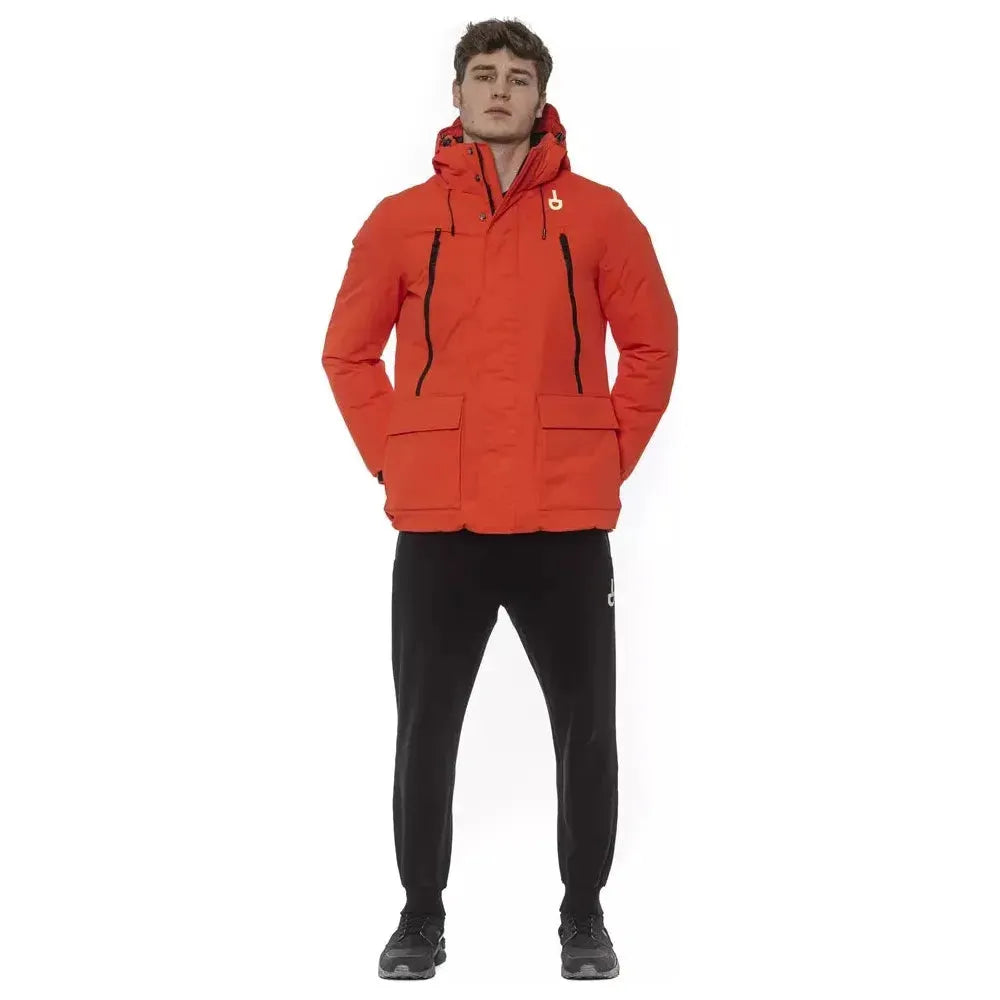 Tond Red Polyester Men's Jacket 1728,67345744032,Clothing,Jackets & Coats - Clothing,Jackets - Men - Clothing,L,M,Men,Men - Clothing,Multicolor,New with tags,Parkas - Jackets & Coats - Clothing,Tond
