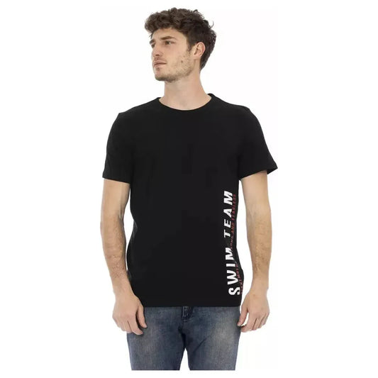 Bikkembergs Black Cotton Men's T-Shirt Bikkembergs