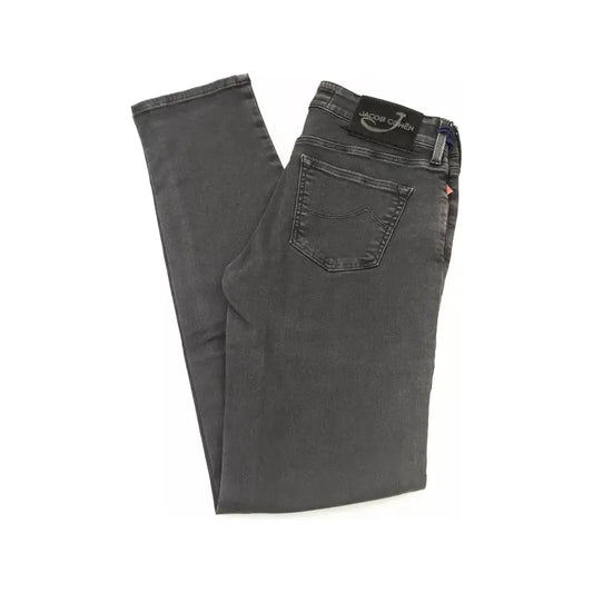 Jacob Cohen Black Cotton Women Jeans