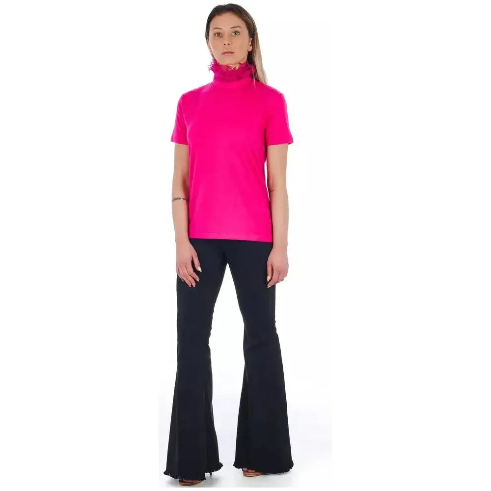 Frankie Morello Multicolor Cotton Women Top