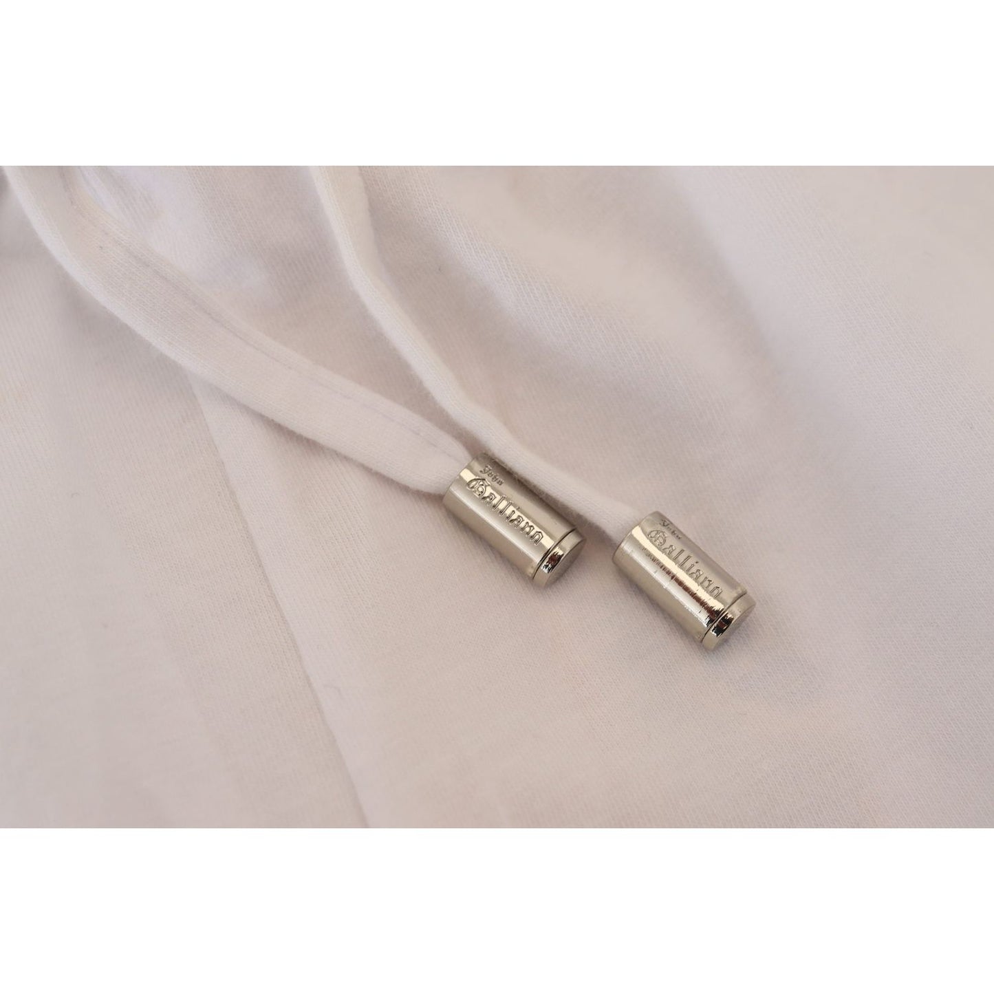 John Galliano White Cotton Logo Loose Men Pants 1728,67345645728,Clothing,Flared Pants - Pants - Clothing,IT46 | S,IT48 | M,Jeans & Pants - Men - Clothing,John Galliano,Material: 95% Cotton 5% Elastane,Men,Men - Clothing,New with tags,Pants - Clothing,Whi