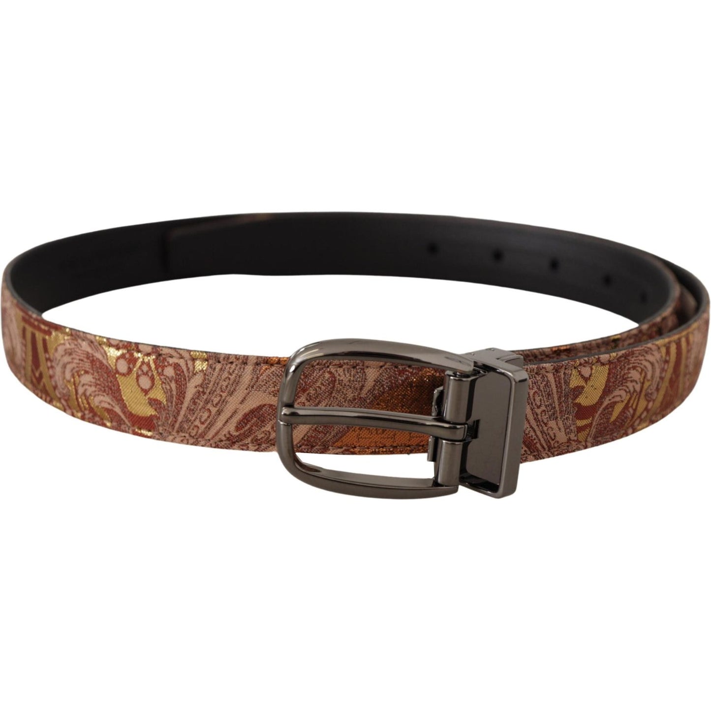 Dolce & Gabbana Multicolor Leather Signature Belt Dolce & Gabbana