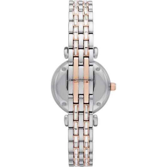 Emporio Armani Elegant Silver Dial Stainless Steel Women's Watch Emporio Armani