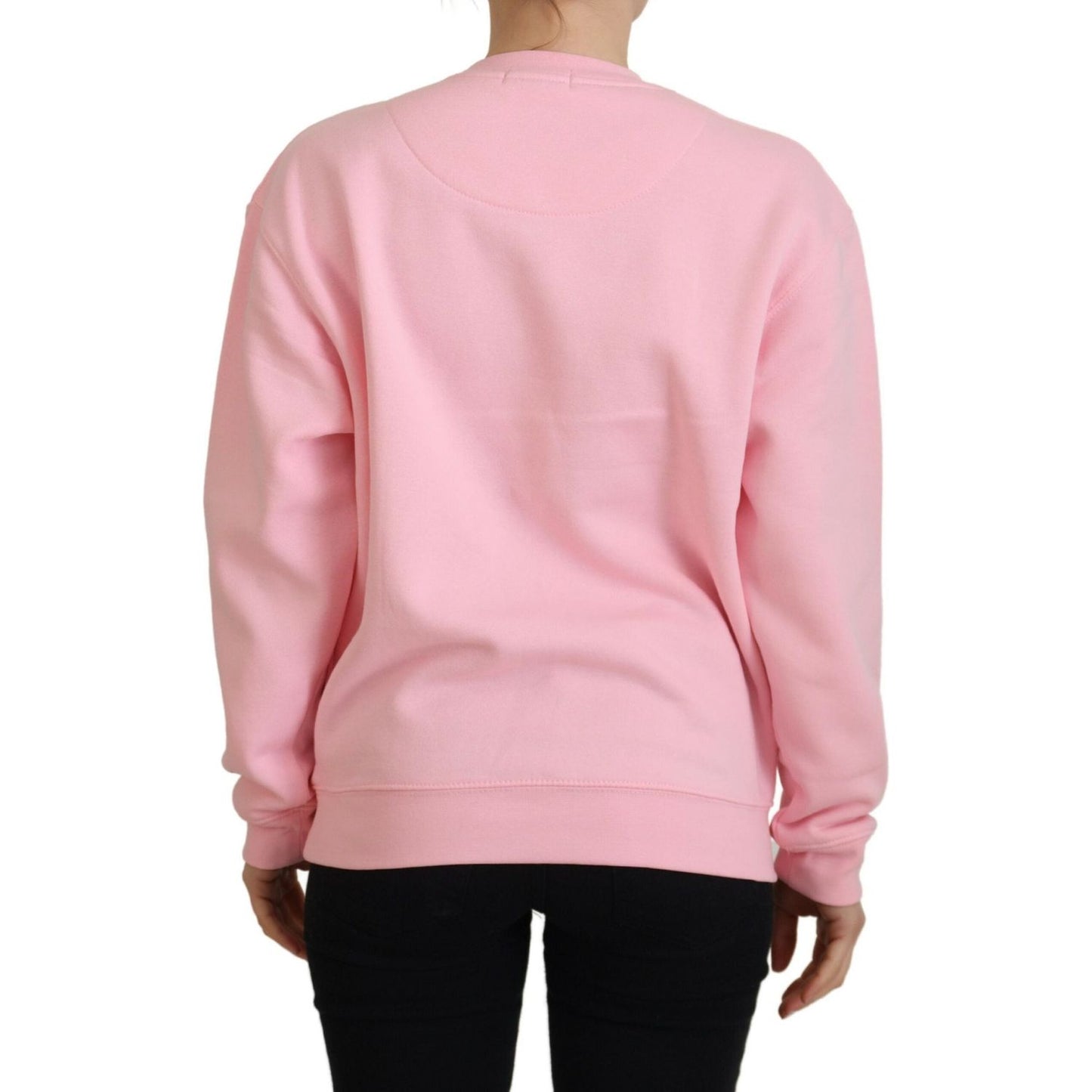 Philippe Model Elegant Pink Long Sleeve Pullover Sweater Philippe Model