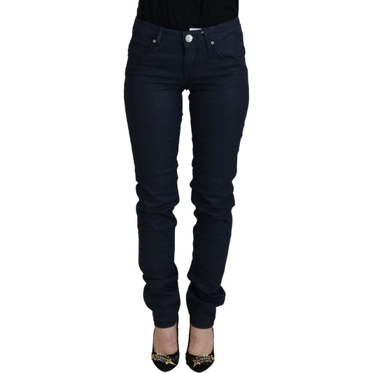 Acht Blue Cotton Low Waist Slim Fit Women Casual Denim Jeans 1728,67345645728,Acht,Blue,Clothing,Jeans & Pants - Women - Clothing,Jeans Denim - Clothing,Material: 98% Cotton 2% Elastane,New with tags,Slim Fit Jeans - Jeans Denim - Clothing,W26,Women,Women