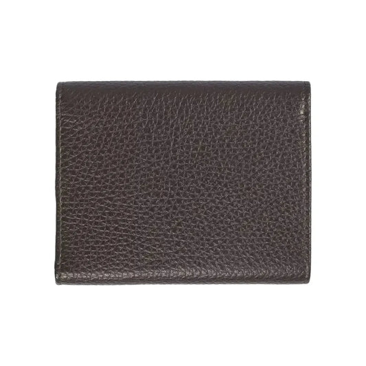 Trussardi Brown Leather Women Wallet Trussardi