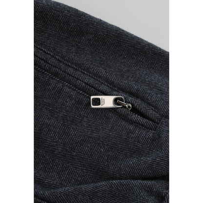 Dolce & Gabbana Gray Cotton Jogger Men Pants