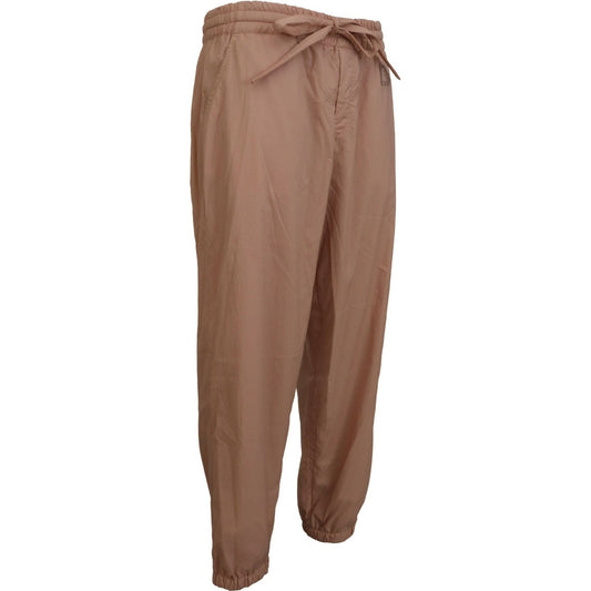 Dolce & Gabbana Elegant Peach Casual Sweatpants Dolce & Gabbana