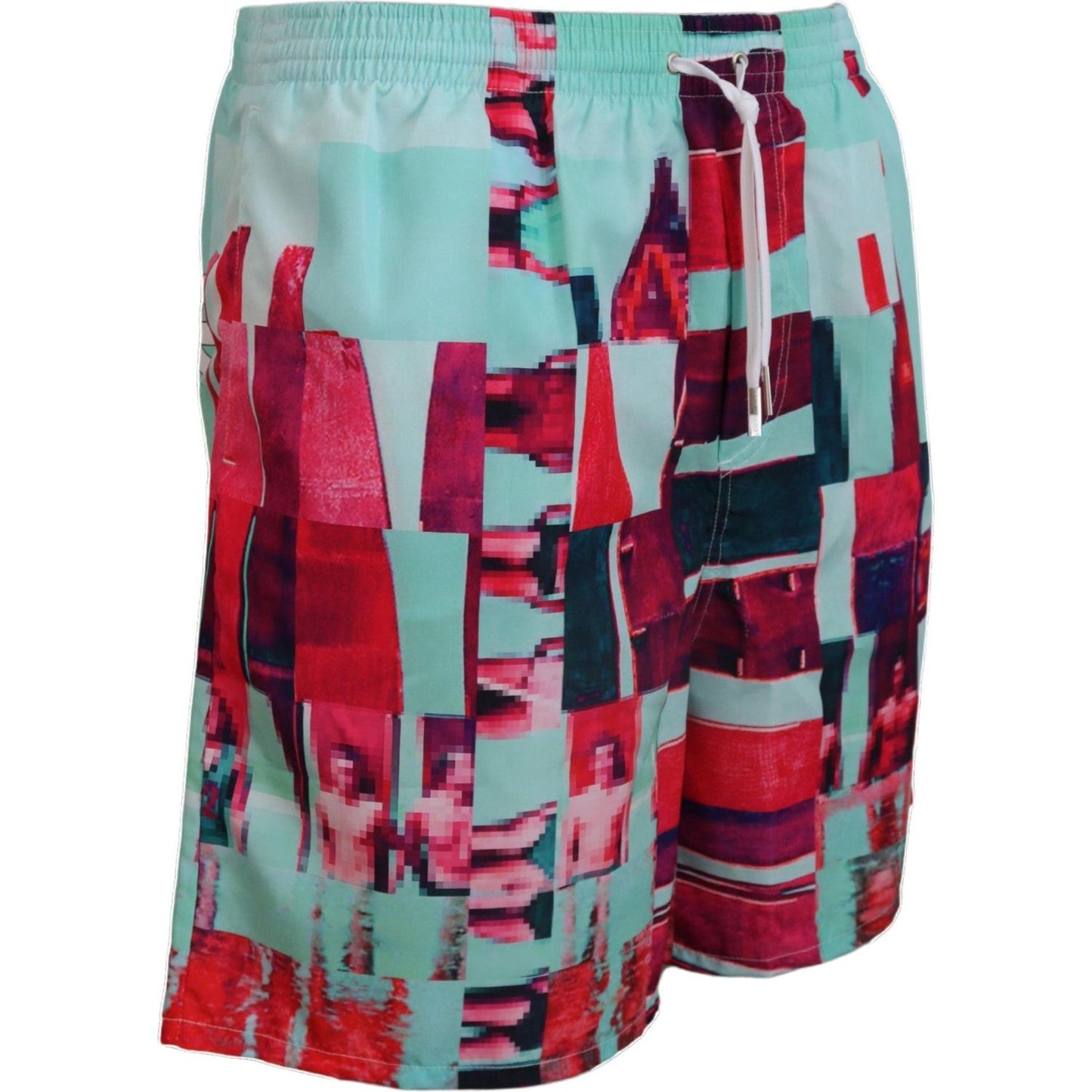 Dsquared² Multicolor Printed Swim Shorts Boxer Dsquared²