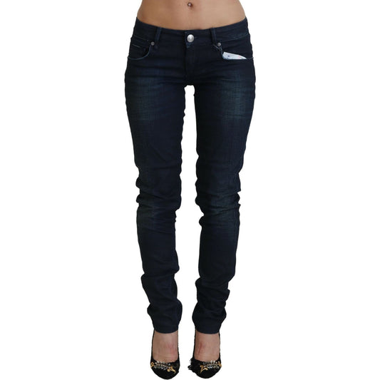 Acht Blue Low Waist Slim Fit Women Denim Jeans 1728,67345645728,Acht,Blue,Clothing,Jeans & Pants - Women - Clothing,Jeans Denim - Clothing,Material: Cotton,New with tags,Slim Fit Jeans - Jeans Denim - Clothing,W26,Women,Women - Clothing