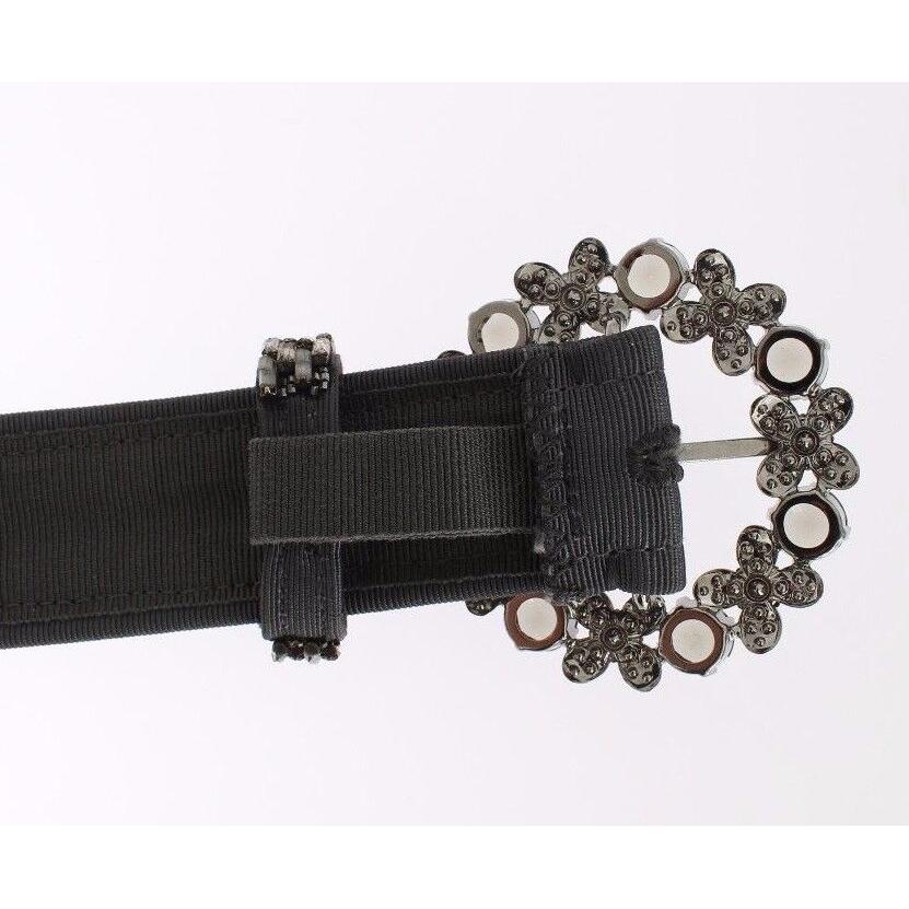 Dolce & Gabbana Multicolor Wide Crystal Buckle Sequined Belt 1728,65 cm / 26 Inches,67345645728,Accessories,Belts - Accessories,Belts - Women - Accessories,crystals,Dolce & Gabbana,High-Waist Belts - Belts - Accessories,Material: 100% Viscose,Multicolor,N