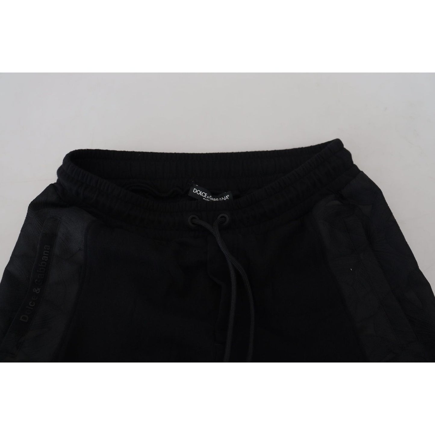 Dolce & Gabbana Elegant Black Jogger Pants for the Modern Man Dolce & Gabbana