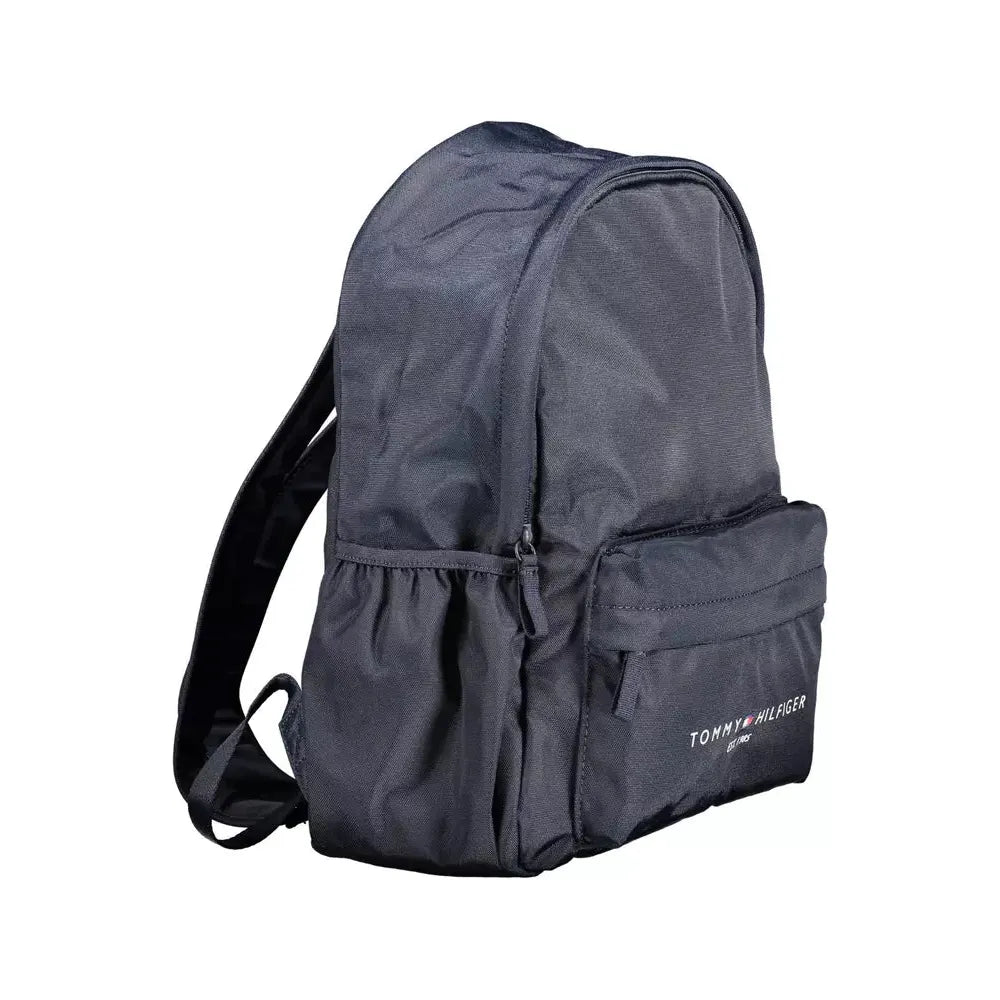 Tommy Hilfiger Blue Polyester Men Backpack Tommy Hilfiger