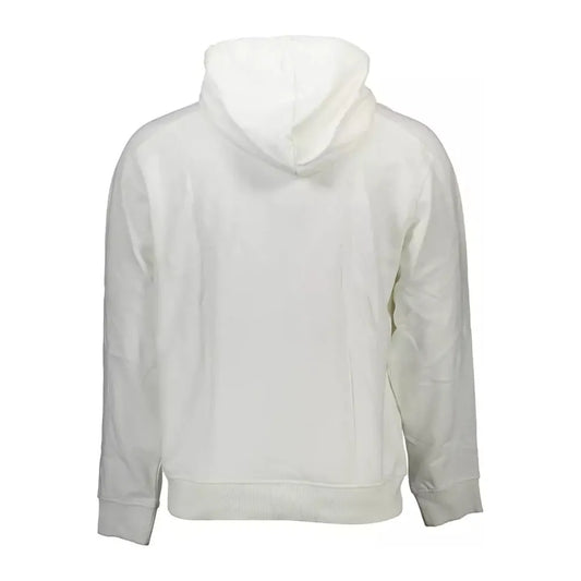 Calvin Klein White Cotton Men Sweater Calvin Klein