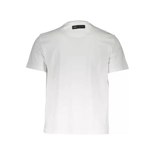 Plein Sport White Cotton Men T-Shirt Plein Sport