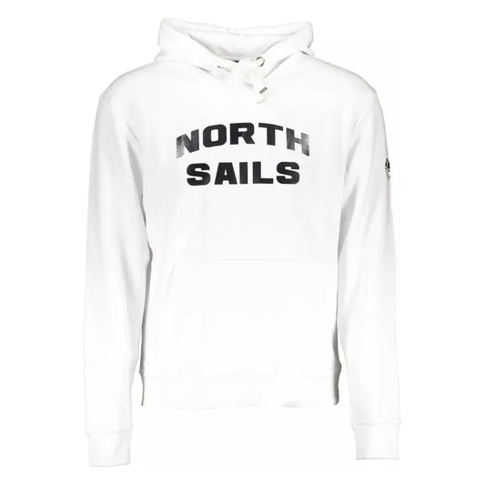 North Sails White Cotton Men Sweater North Sails