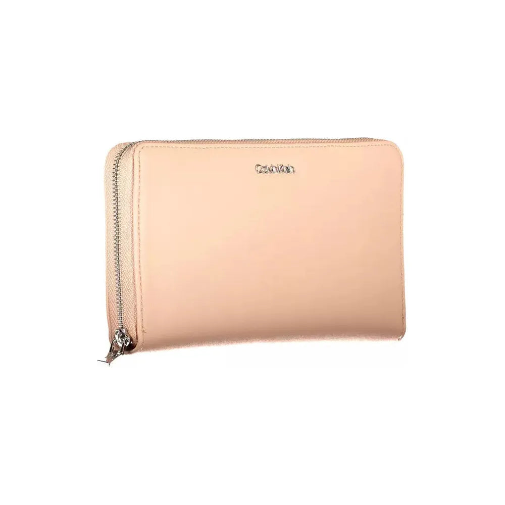 Calvin Klein Pink Polyethylene Women Wallet Calvin Klein