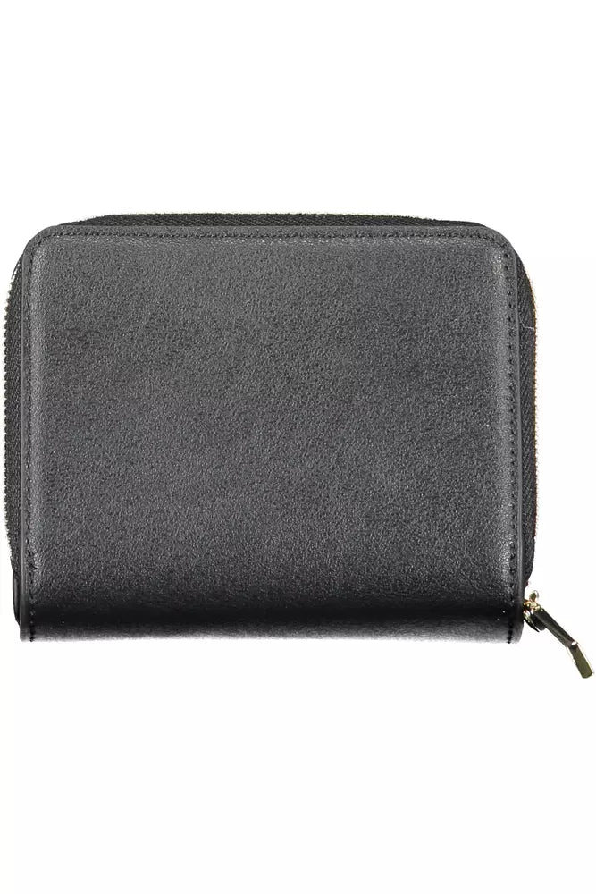 Calvin Klein Black Polyvinylchloride Women Wallet Calvin Klein