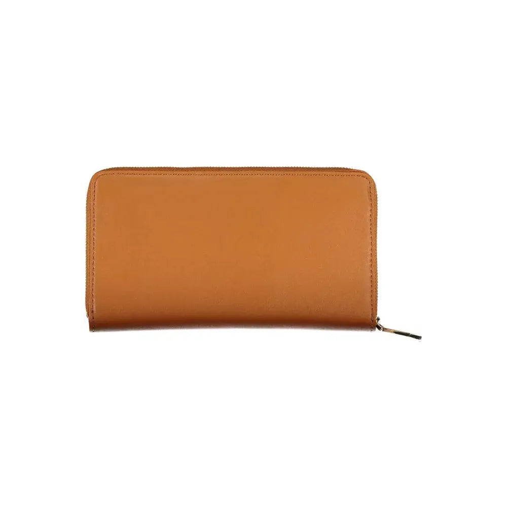 Calvin Klein Brown Polyethylene Women Wallet Calvin Klein