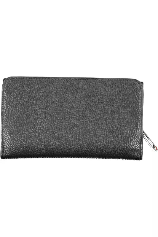 Tommy Hilfiger Black Polyethylene Women Wallet Tommy Hilfiger