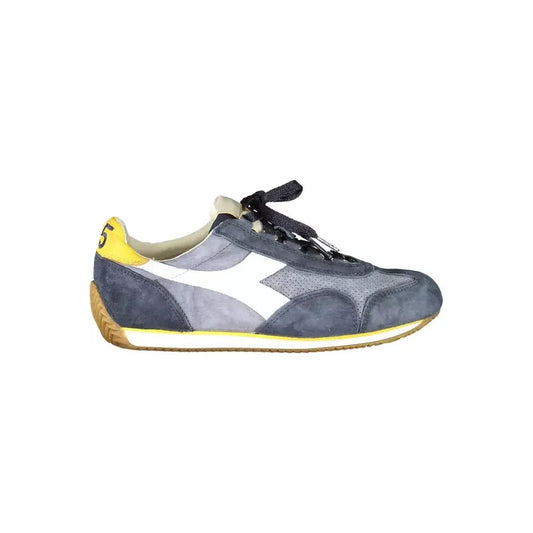 Diadora Blue Leather Women Sneaker Diadora