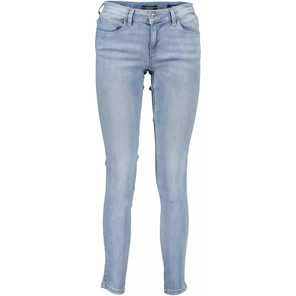 Guess Jeans Light Blue Cotton Women Jeans Guess Jeans