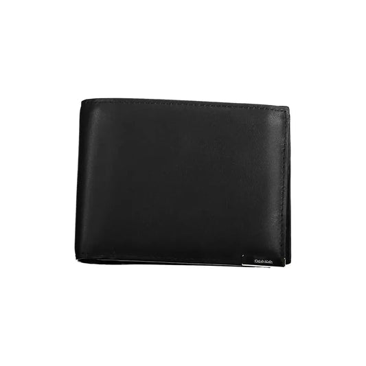 Calvin Klein Black Leather Men Wallet Calvin Klein