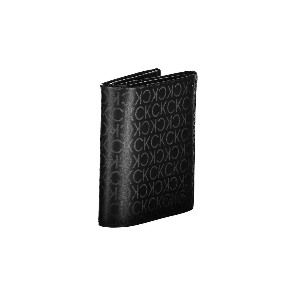 Calvin Klein Black Polyester Men Wallet Calvin Klein