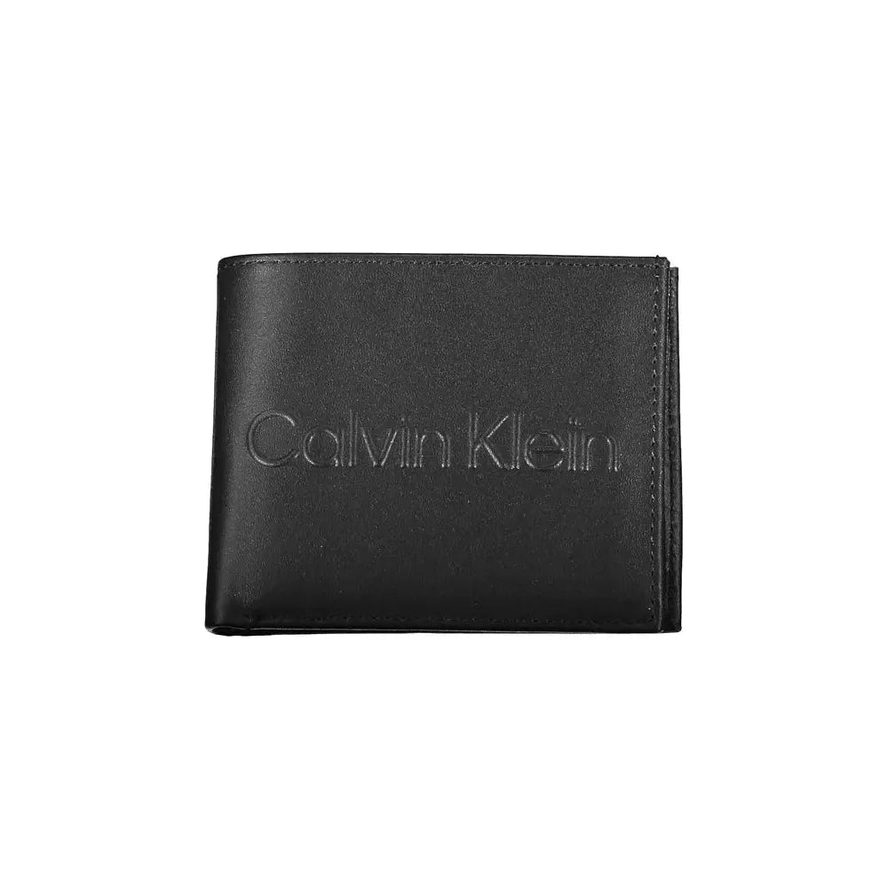 Calvin Klein Black Polyethylene Men Wallet Calvin Klein