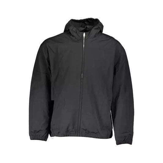 Calvin Klein Black Cotton Men Jacket Calvin Klein