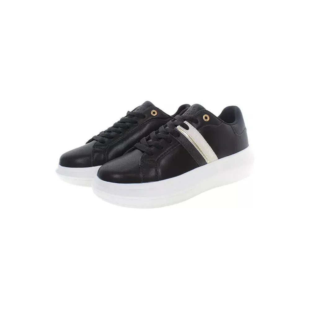 U.S. POLO ASSN. Black Polyester Women Sneaker