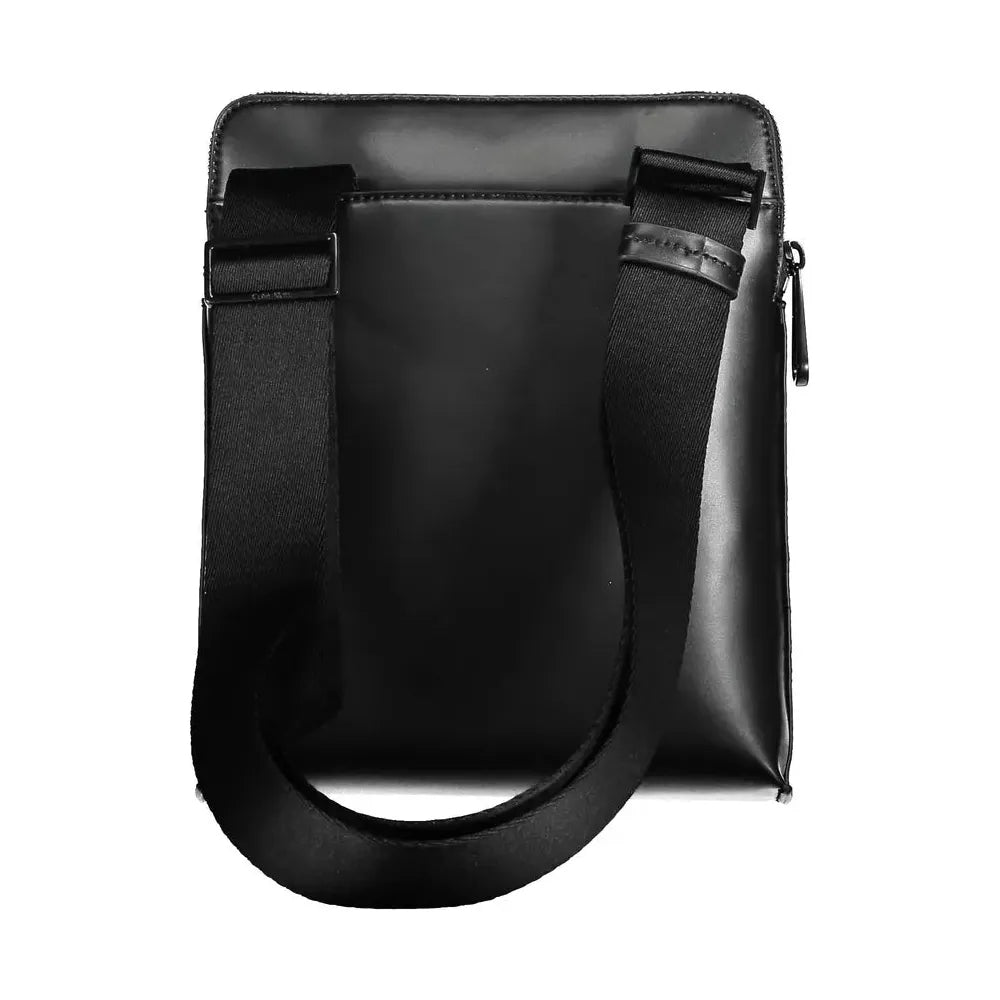 Calvin Klein Black Polyester Men Shoulder Bag Calvin Klein