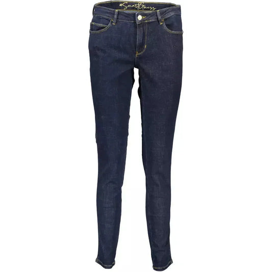 Guess Jeans Blue Cotton Women Jeans Guess Jeans