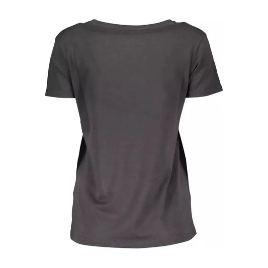 Scervino Street Black Cotton Women Top Scervino Street