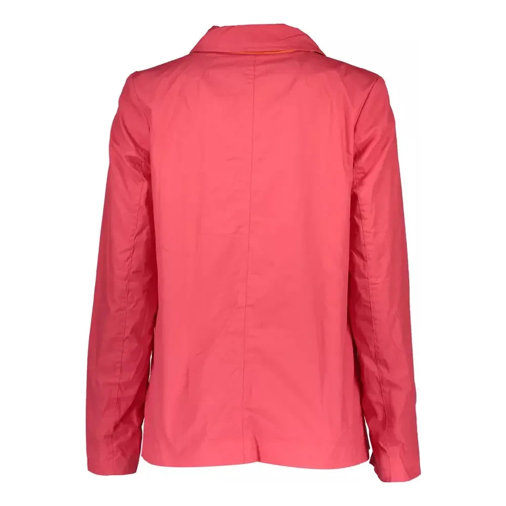 Gant Red Cotton Women Jacket Gant