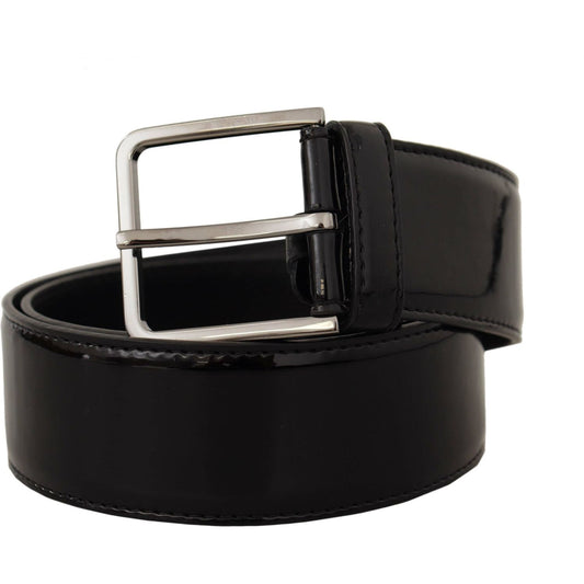 Dolce & Gabbana Elegant Black Leather Belt Dolce & Gabbana