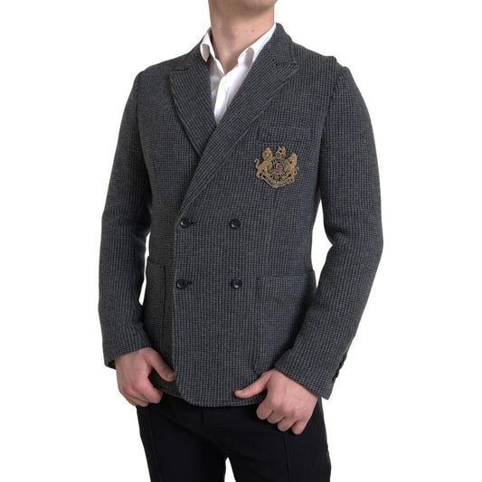 Dolce & Gabbana Elegant Slim Fit Cashmere Blazer Dolce & Gabbana