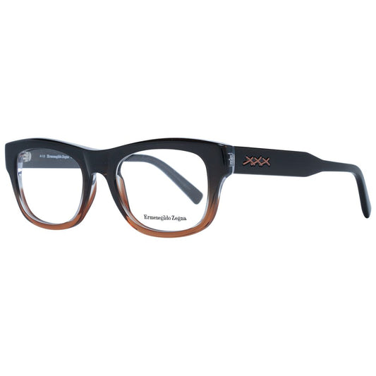 Ermenegildo Zegna Brown Plastic Glasses (Frames) 1728,67345776800,Accessories,Brown,Ermenegildo Zegna,Glasses (Frames) - Glasses and Sunglasses - Accessories,Glasses and Sunglasses - Accessories,Men,New with tags
