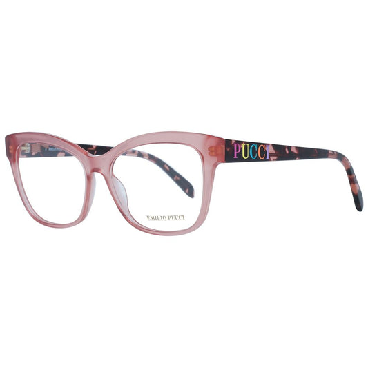 Emilio Pucci Pink Plastic Glasses (Frames) 1728,67345776800,Accessories,Emilio Pucci,Glasses (Frames) - Glasses and Sunglasses - Accessories,Glasses and Sunglasses - Accessories,New with tags,Pink,Women