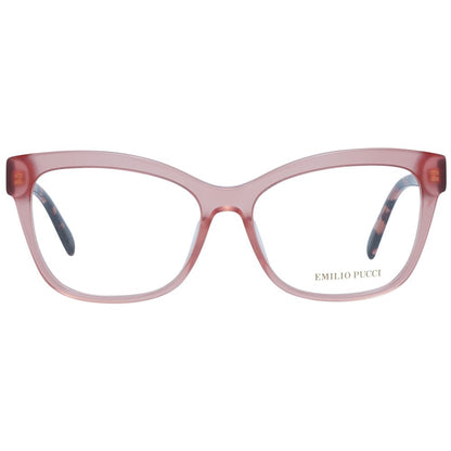 Emilio Pucci Pink Plastic Glasses (Frames) 1728,67345776800,Accessories,Emilio Pucci,Glasses (Frames) - Glasses and Sunglasses - Accessories,Glasses and Sunglasses - Accessories,New with tags,Pink,Women