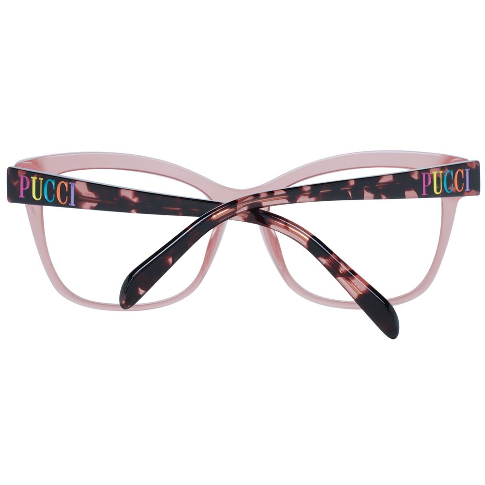 Emilio Pucci Pink Plastic Glasses (Frames) 1728,67345776800,Accessories,Emilio Pucci,Glasses (Frames) - Glasses and Sunglasses - Accessories,Glasses and Sunglasses - Accessories,New with tags,Pink,Women