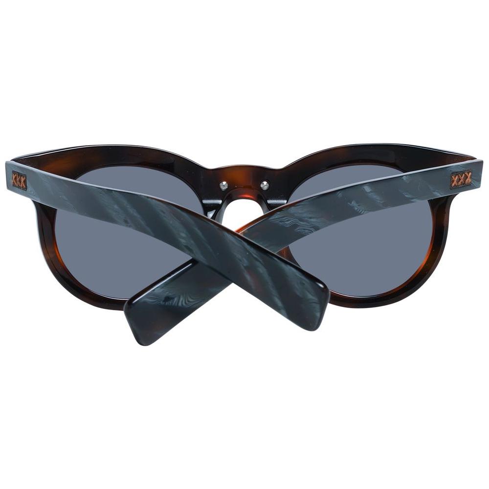 Zegna Couture Brown Men Sunglasses Zegna Couture