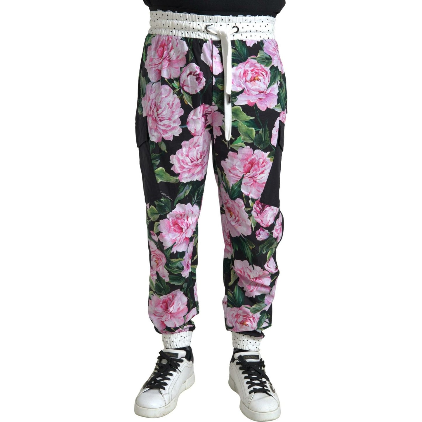 Dolce & Gabbana Elegant Multicolor Cotton Joggers Dolce & Gabbana